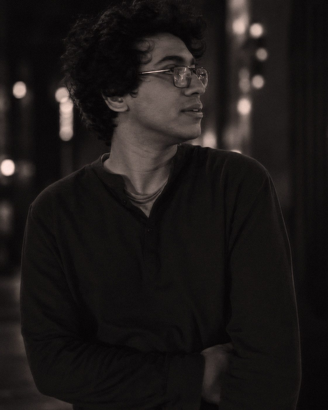 Portrait of Sayeed, co-host of CAN WE SEE?